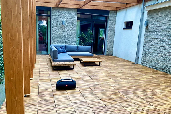 Zadaszenie tarasu Verona Premium – detale konstrukcji BSH